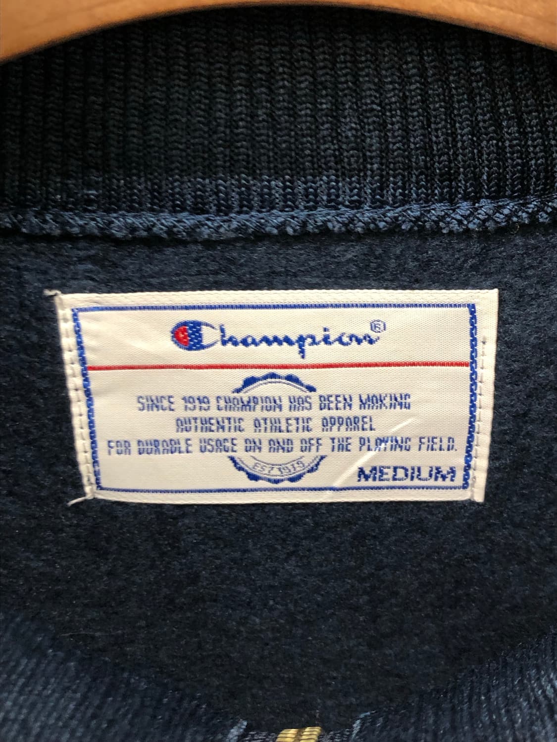 챔피언 집업 네이비 상품이미지3