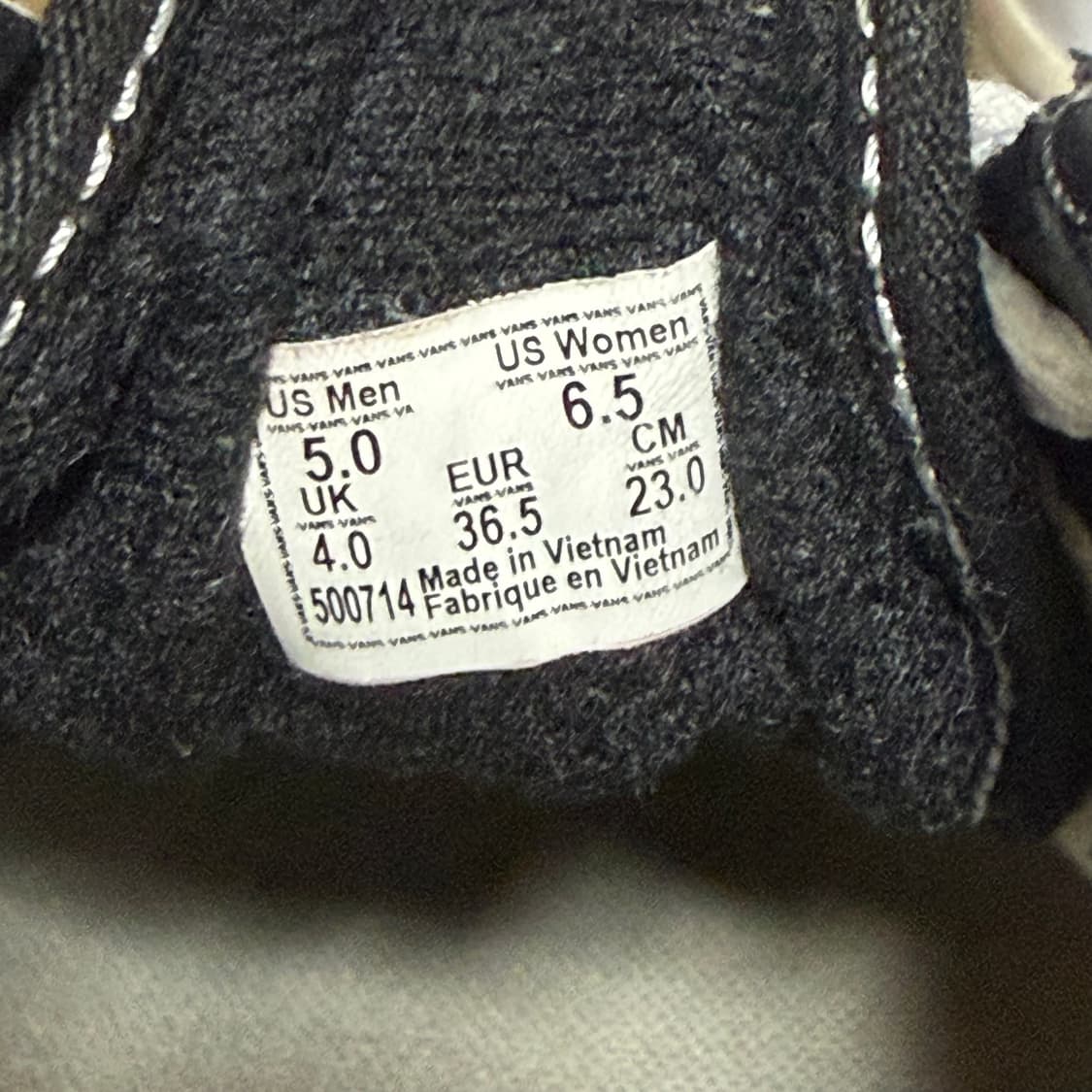 vans 반스 코어클래식 올드스쿨 블랙 230 상품이미지8