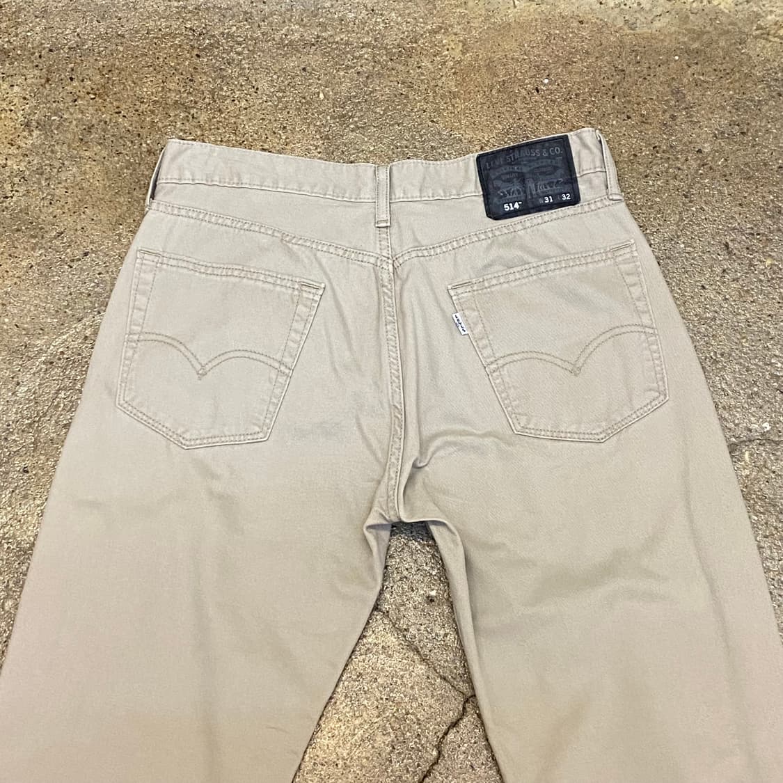 빈티지 리바이스 514 베이지진 청바지 상품이미지6