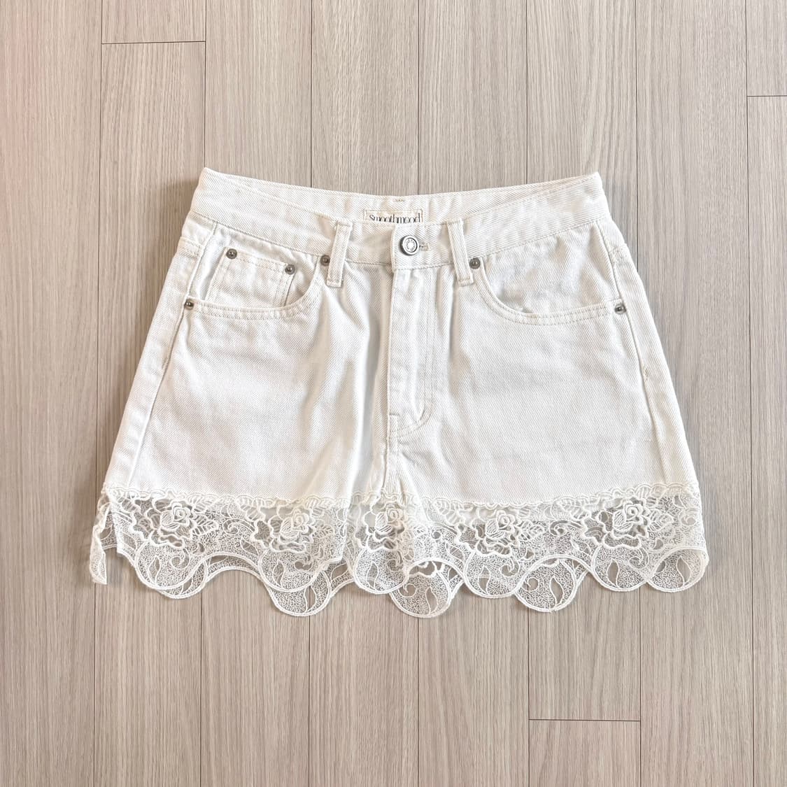 (s) 스무스무드 코튼 레이스 스커트 상품이미지1
