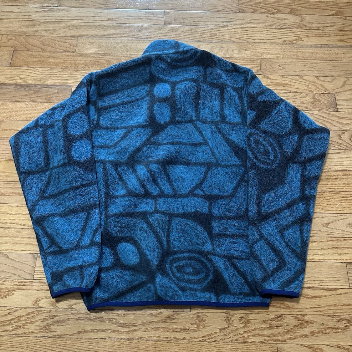 10s 파타고니아 신칠라 스냅-T 블루 패턴/퍼플 멕시코 상품이미지4