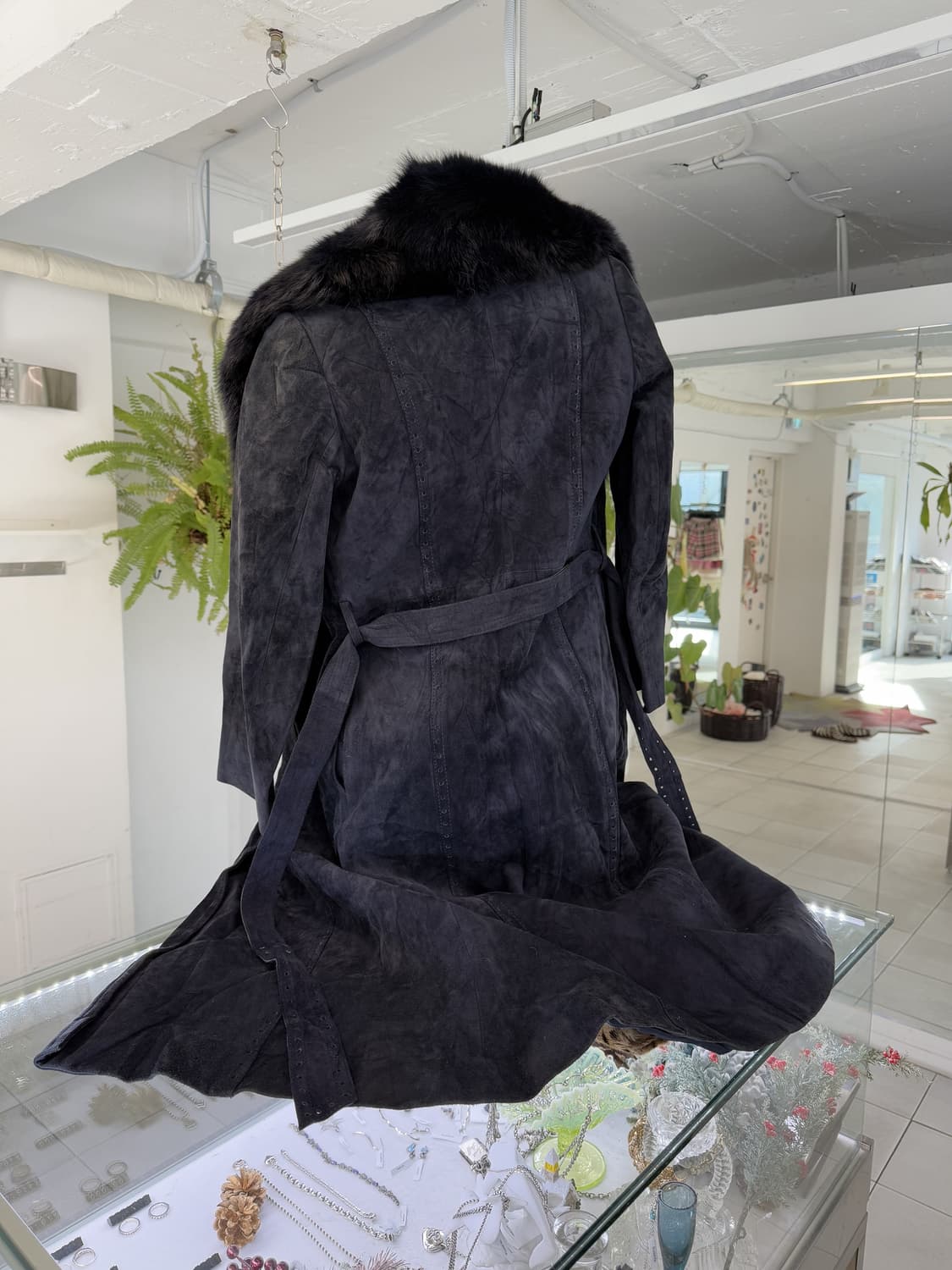 real fur maxi coat 상품이미지5