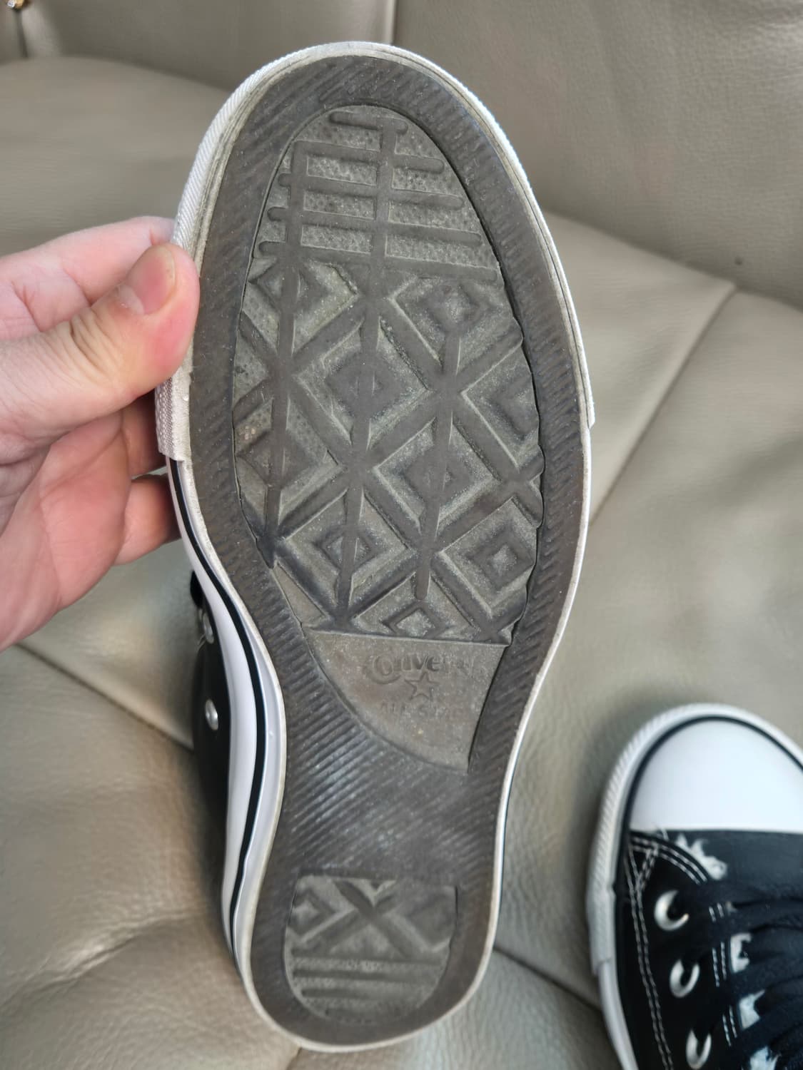 컨버스 올스타 척테일러 하이 가죽 시어링 양털 여자 240 상품이미지8