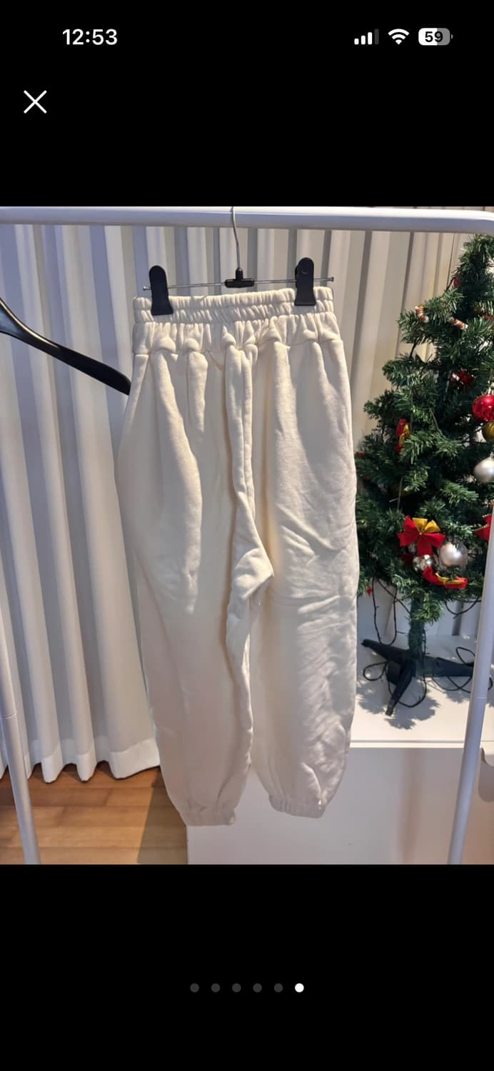 미니포에 양기모 힙조거pants 크림 미니 상품이미지6