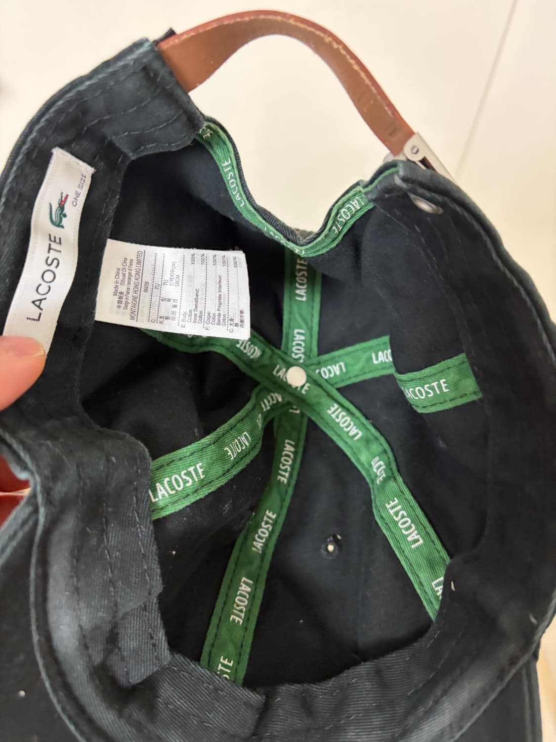 라코스테 볼캡 상품이미지4