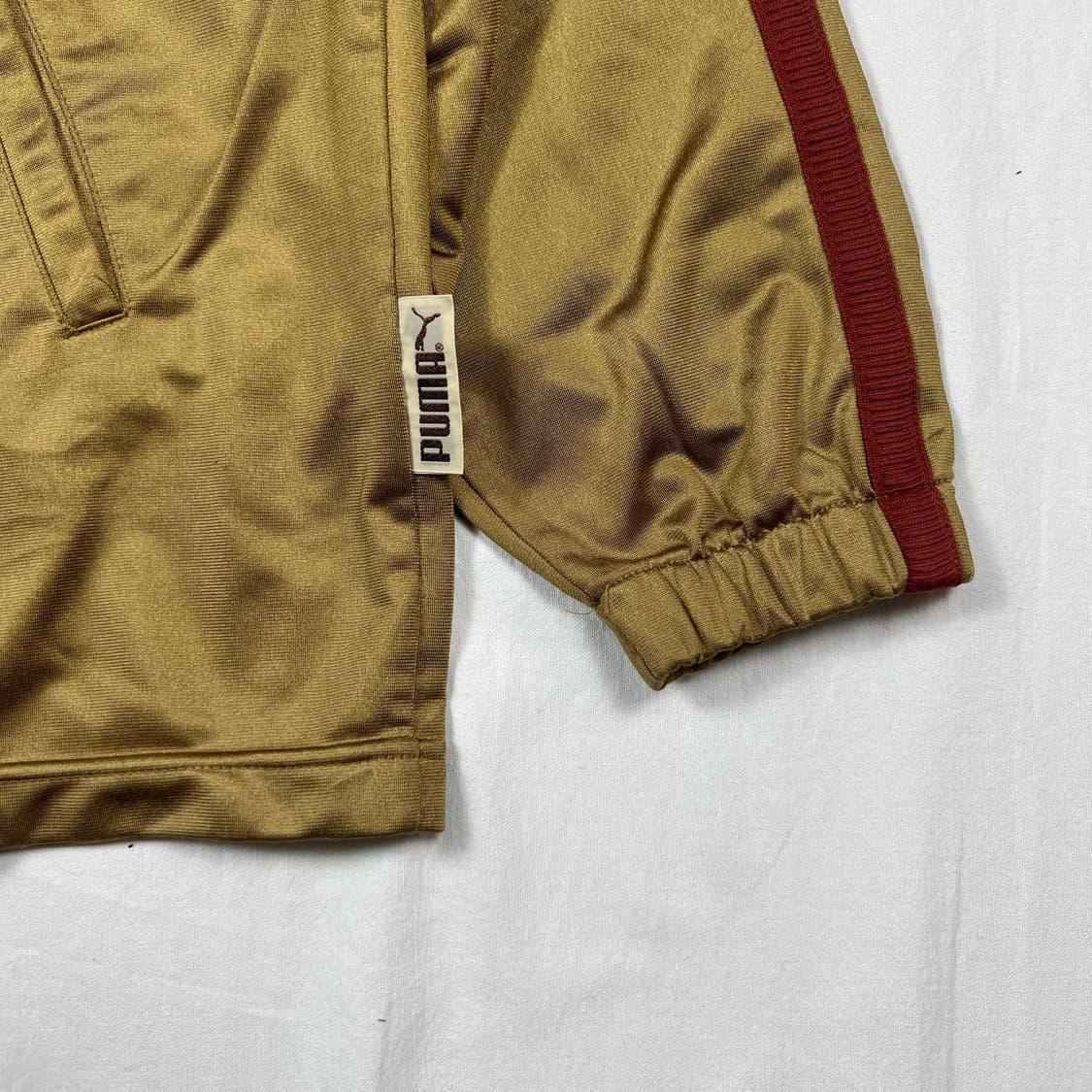90‘s 푸마 puma 로고 집업 저지 트랙자켓 상품이미지6