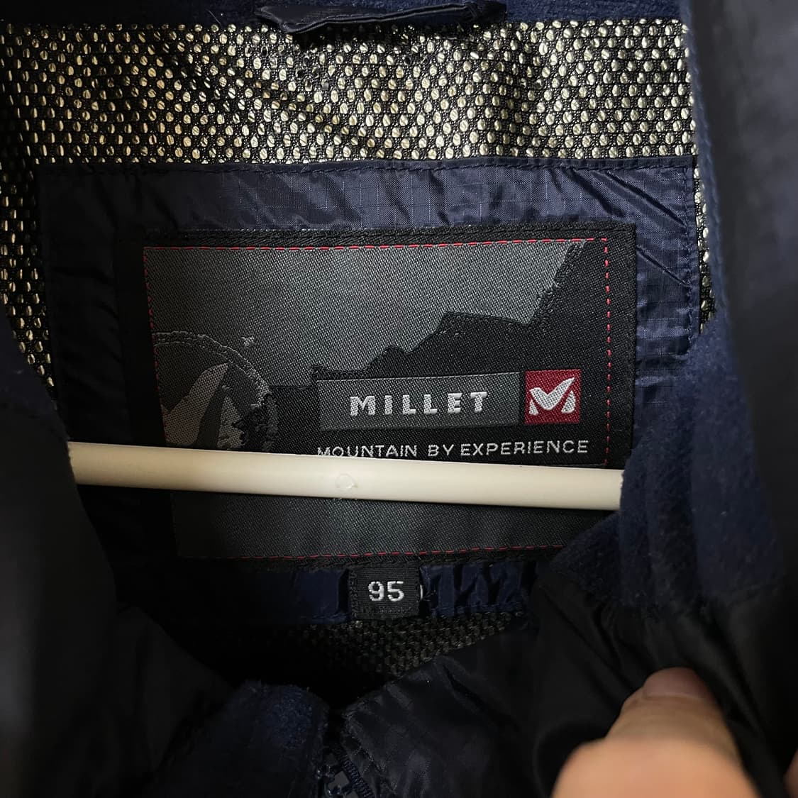 [ M ] 밀레 남성 로고 구스다운 패딩 상품이미지4