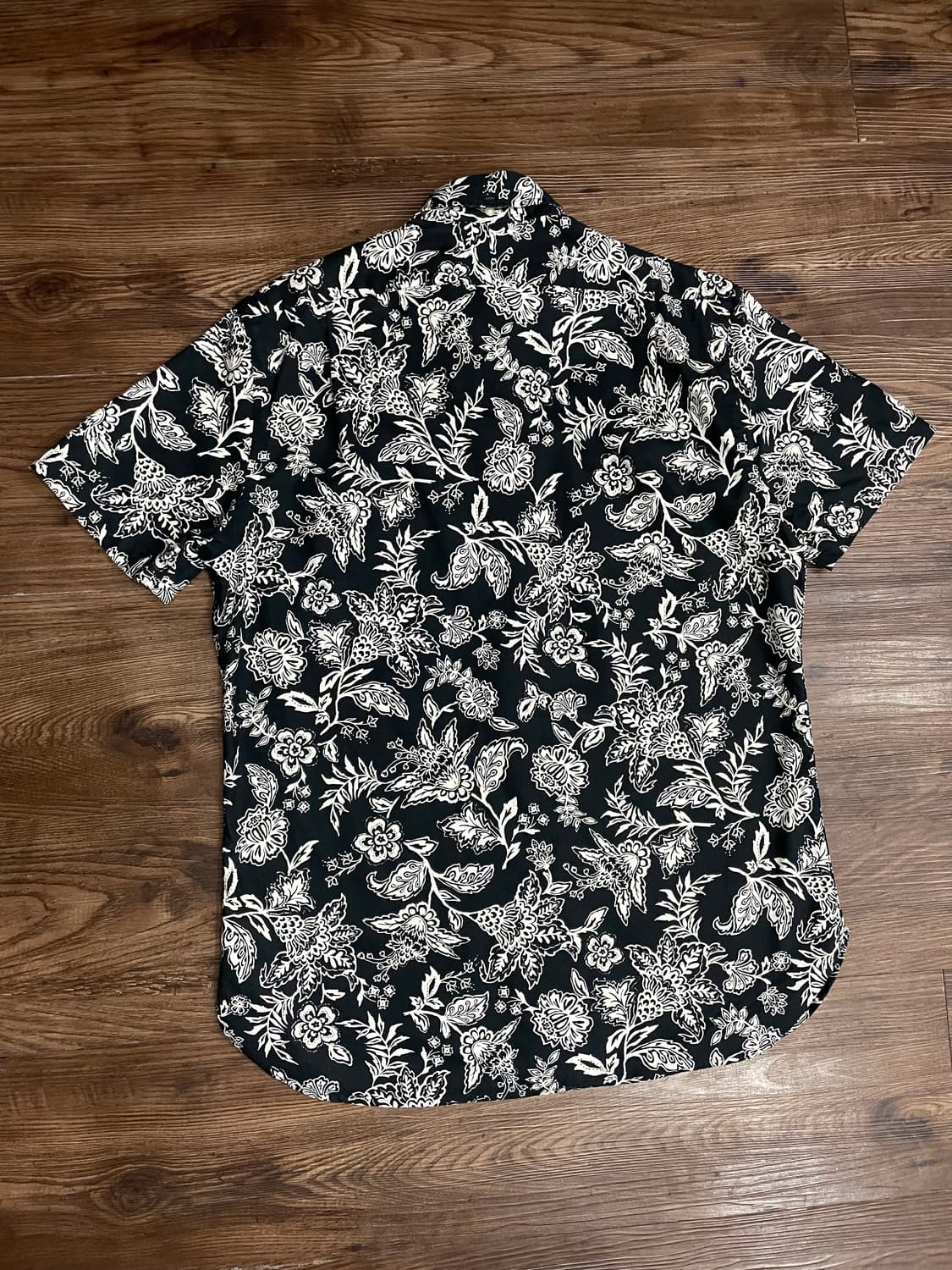 폴로 랄프로렌 하와이안 캠프 셔츠 블랙 상품이미지8