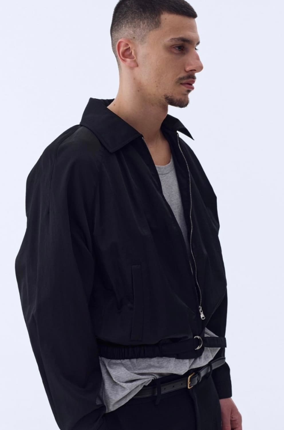 (새상품급) 렉토(RECTO) 23SS 나일론 볼링 점퍼 - XL사이즈 상품이미지1