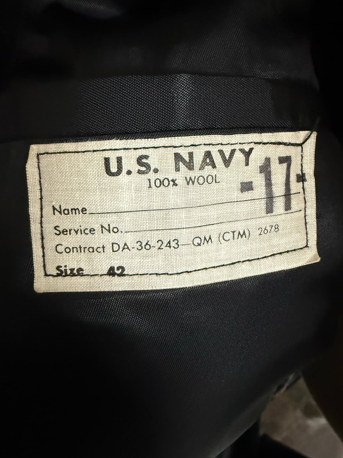 USN 피 코트,42 상품이미지7