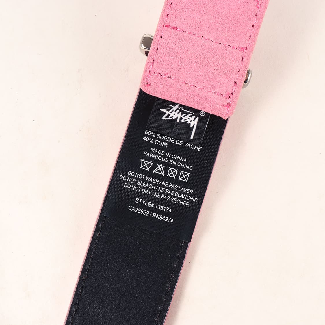 스투시 랜섬 벨트 핑크 상품이미지4