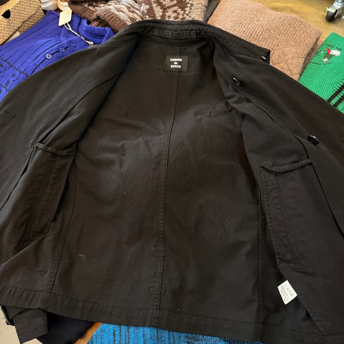 카반드 주카 더블 브레스트 자켓 견장 MADE IN JAPA 상품이미지8