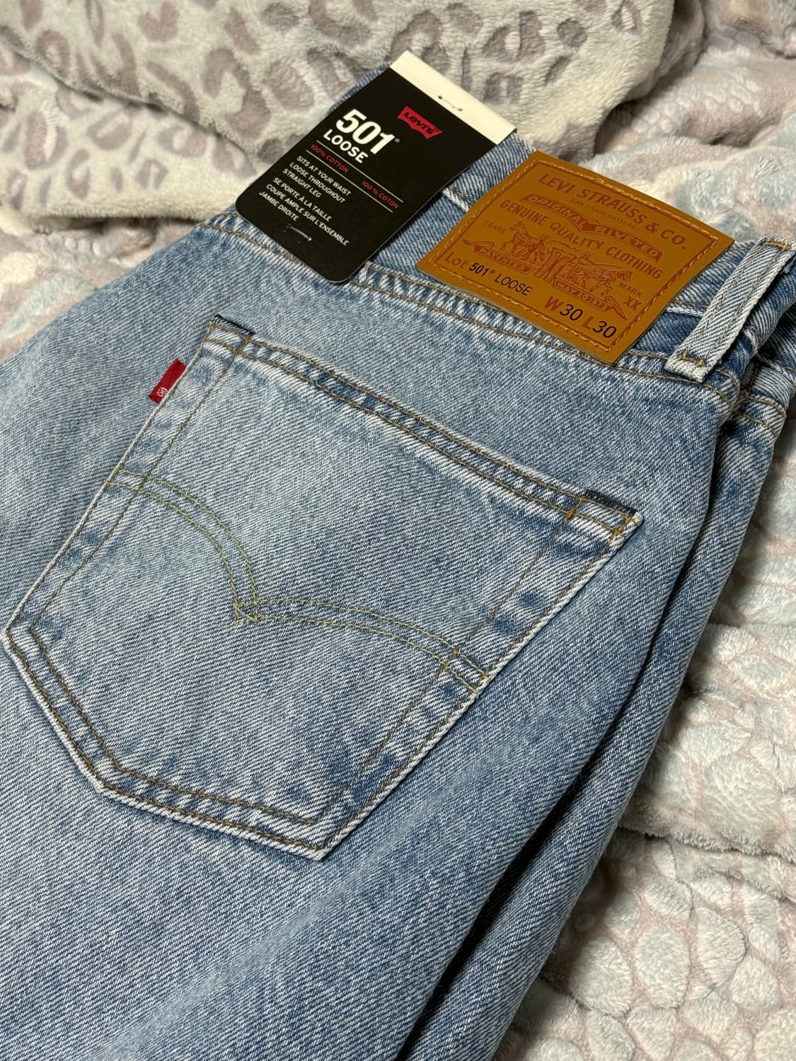 리바이스 501 루즈진 30x30 상품이미지3