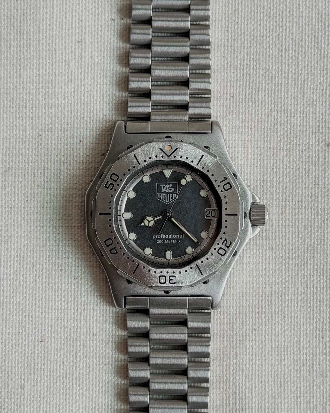 태그호이어3000 그레이 다이얼 36mm 상품이미지1