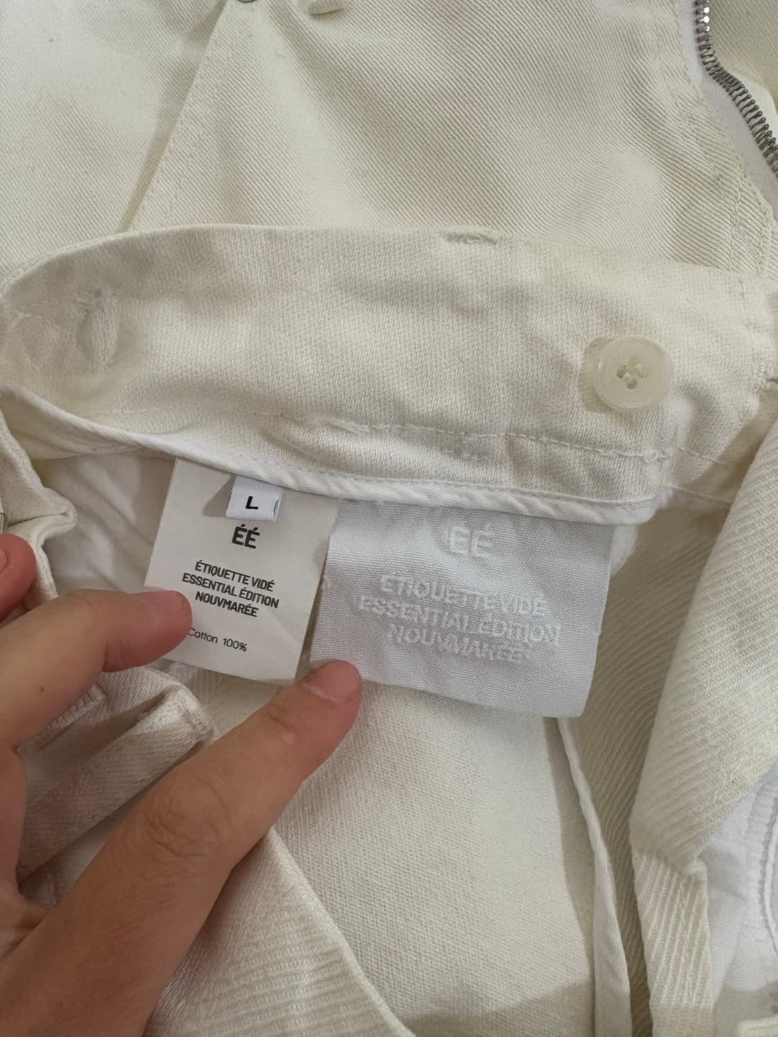 누마레 EE / 가먼츠 다이드 유틸리티 카고팬츠 상품이미지5