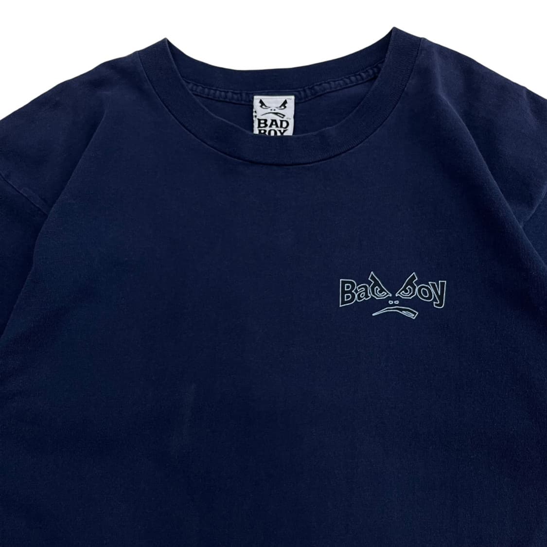 90s U.S.A 배드보이 네이비 반팔 L 상품이미지4