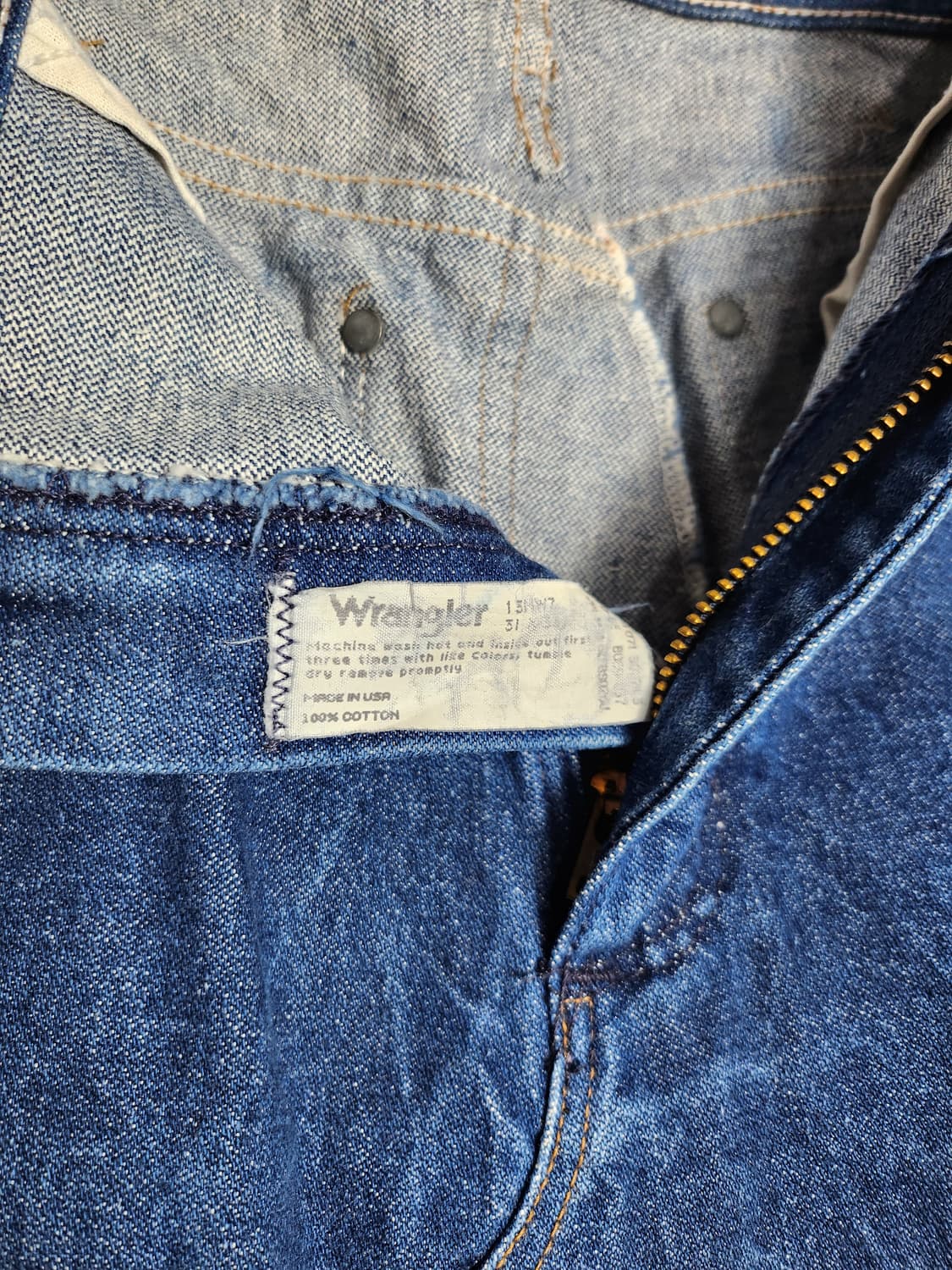 랭글러 데님 스커트 상품이미지4