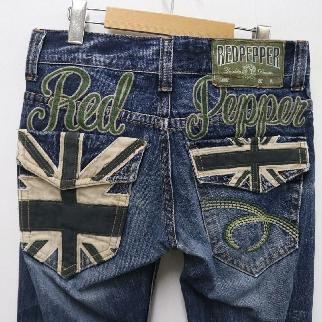 레드페퍼 자수 포인트 데님 팬츠 65085 상품이미지7