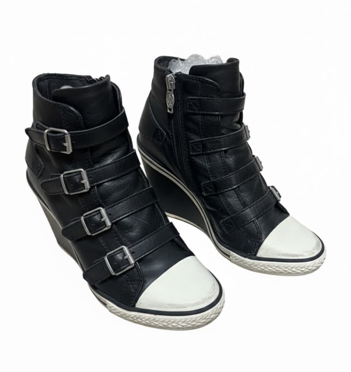 Ash 아쉬 웨지힐 스니커즈 블랙 36 상품이미지1