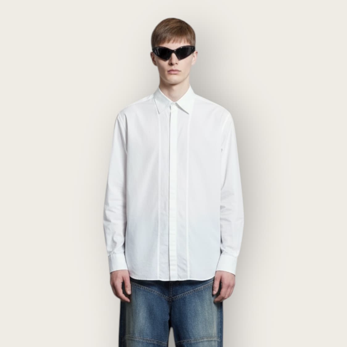 48/ 준지 21FW 화이트 브라이튼 셔츠 상품이미지1