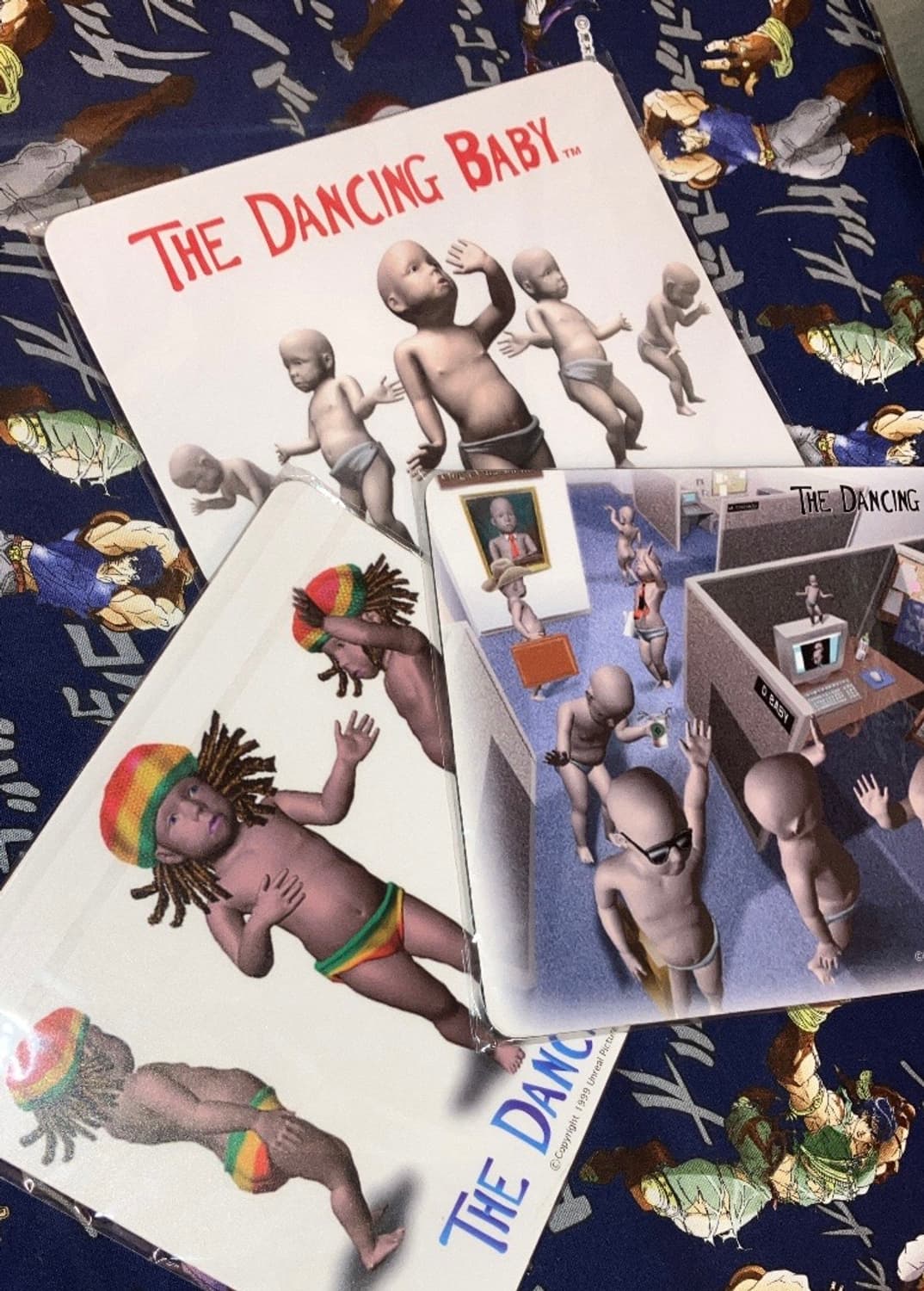 빈티지 댄싱 베이비 마우스 패드 상품이미지5