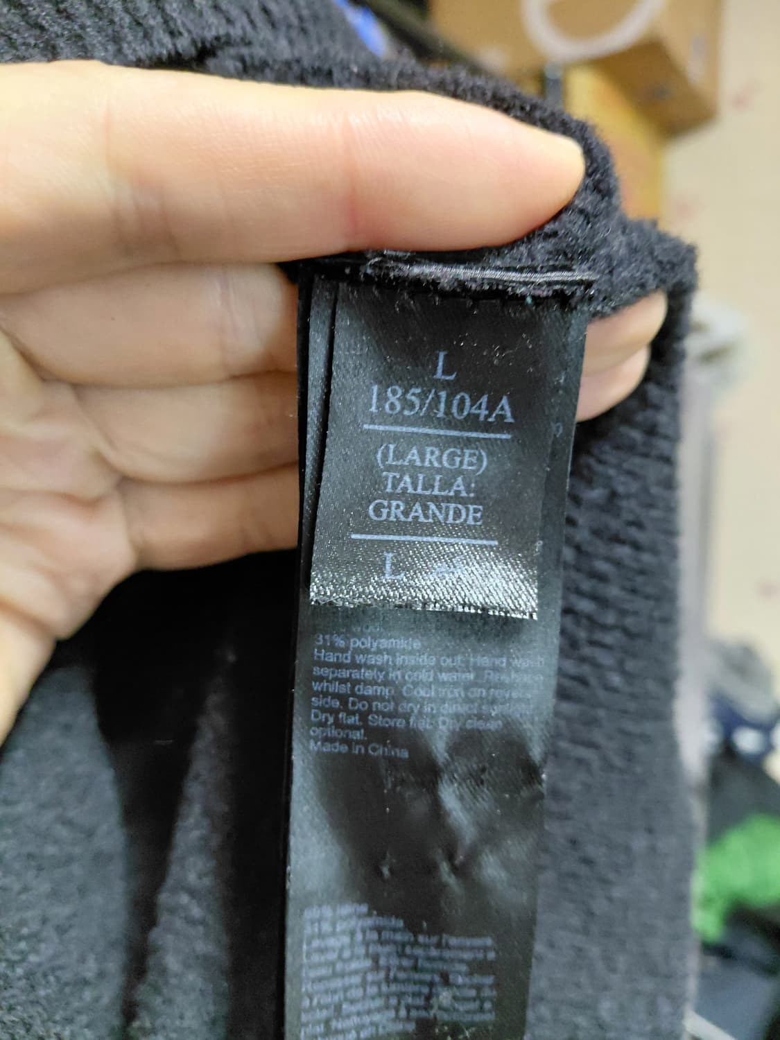 [올세인츠]울혼방 RIDGE HOODY L(105)사이즈 상품이미지5