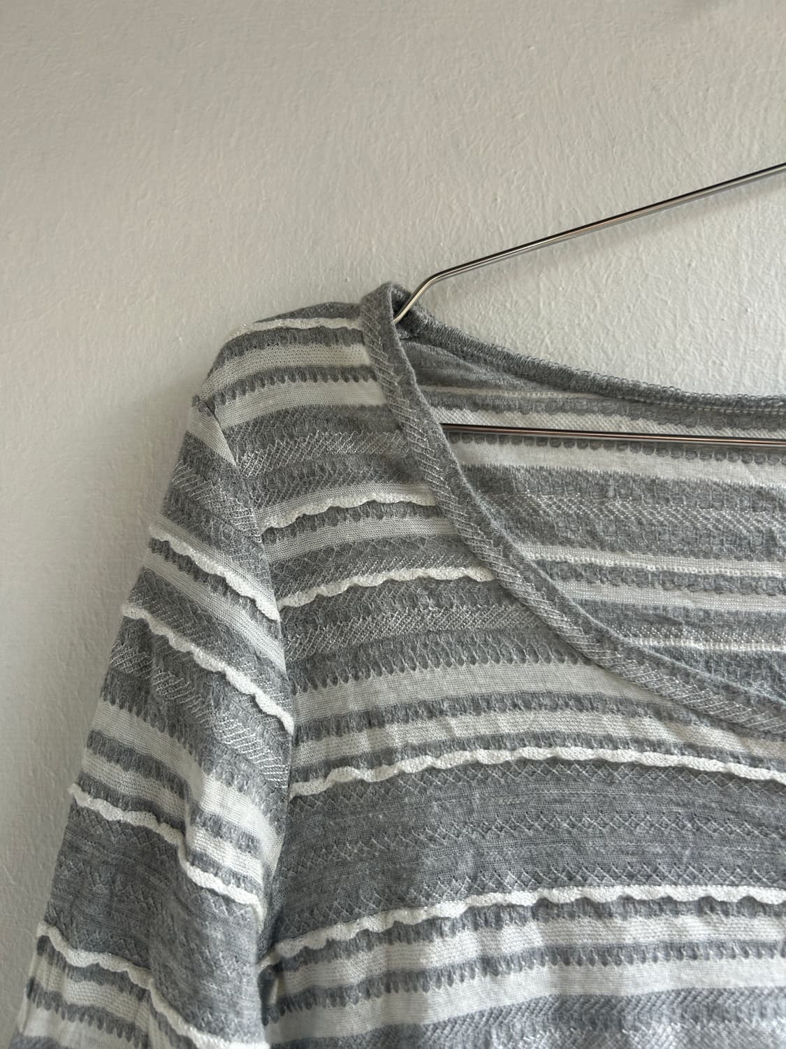 물결 스트라이프 티셔츠  상품이미지2