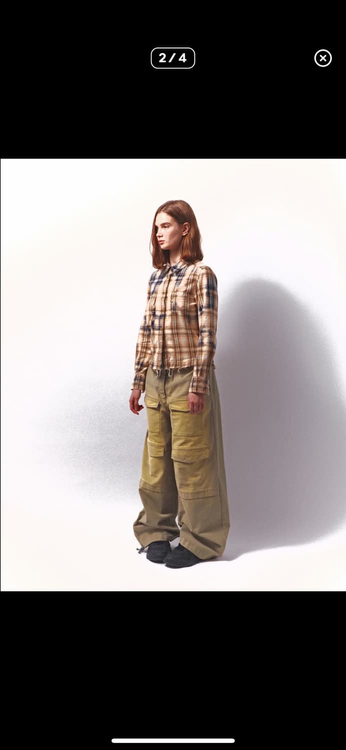 로레일즈 블리싱 워싱 카고 팬츠 상품이미지2