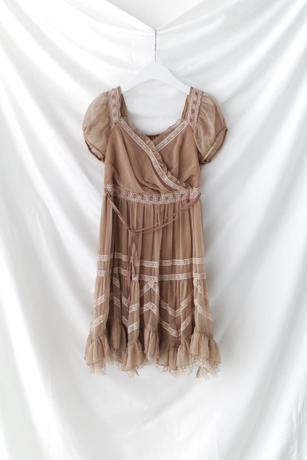 axes femme) shirring lace dress 상품이미지1