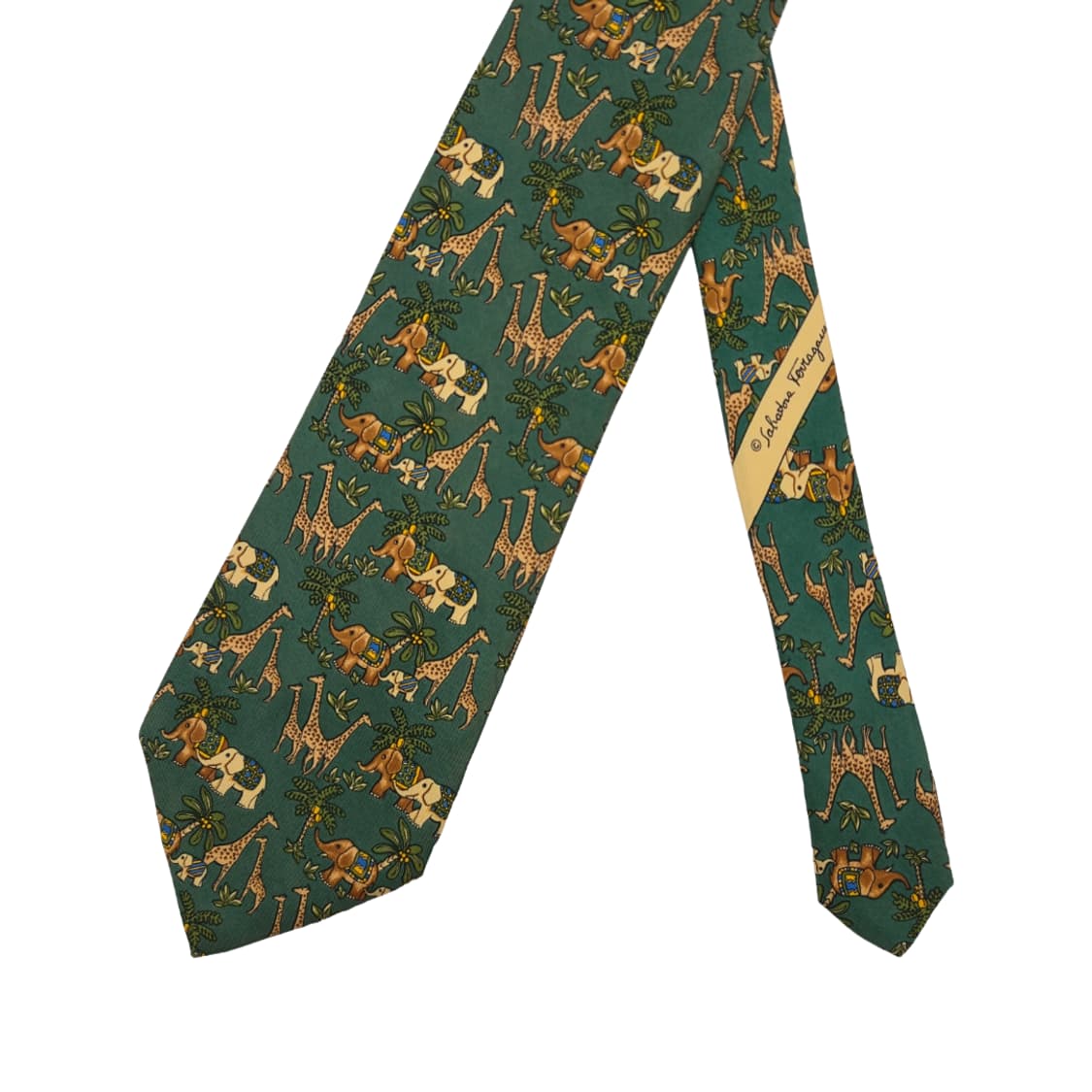 FERRAGAMO 페라가모 실크 넥타이 [BCF10803_0004-16] 상품이미지1