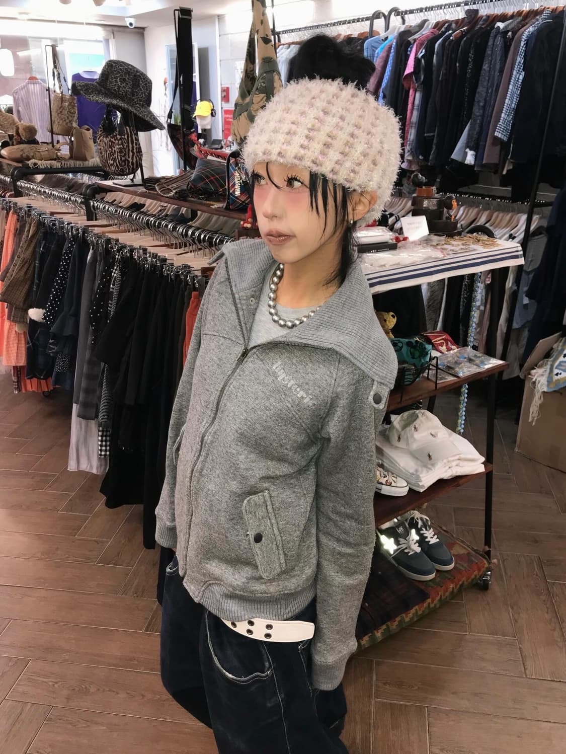 Hysteric Glamour Sweater Zip-Up 상품이미지3