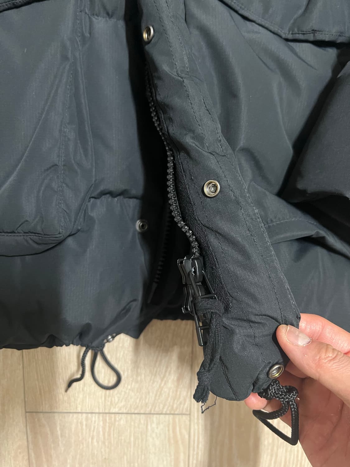 스노우피크 snowpeak 재팬라인 푸퍼패딩블랙 L 상품이미지3