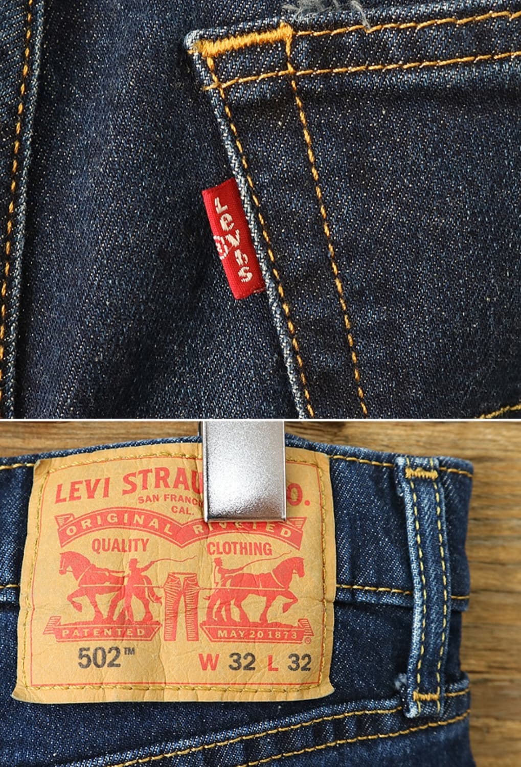 levis 리바이스 502 슬림핏 데님 31-32 상품이미지6