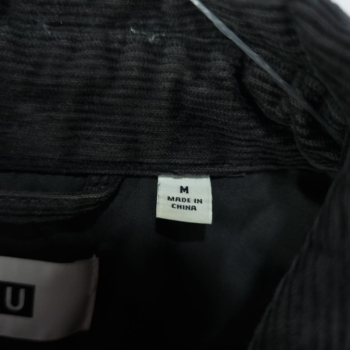 [유니클로 U 르메르] 코듀로이 골덴 오버핏 스윙탑 블루종 M19579 상품이미지8