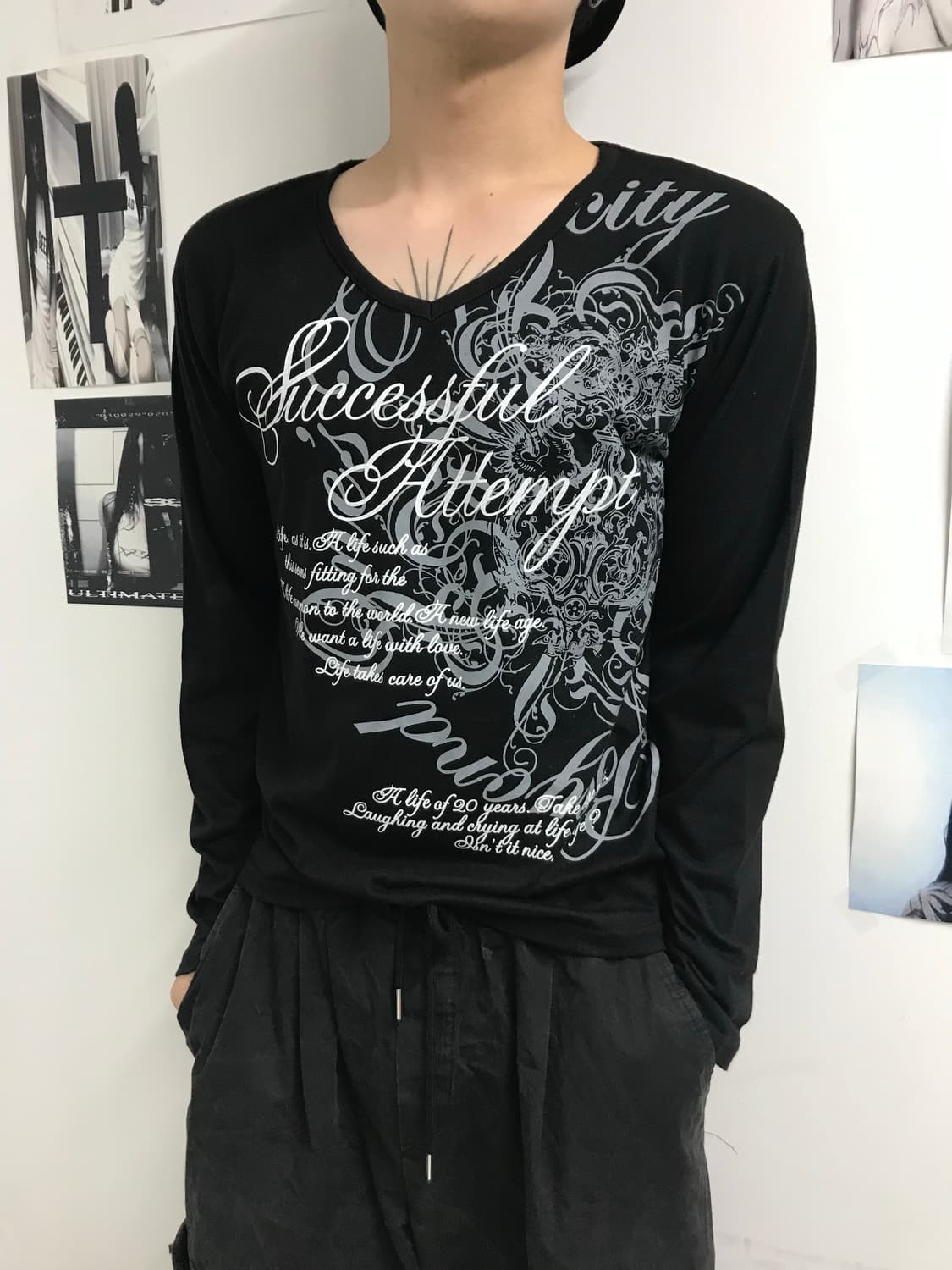 00s mood printing longsleeve 상품이미지4