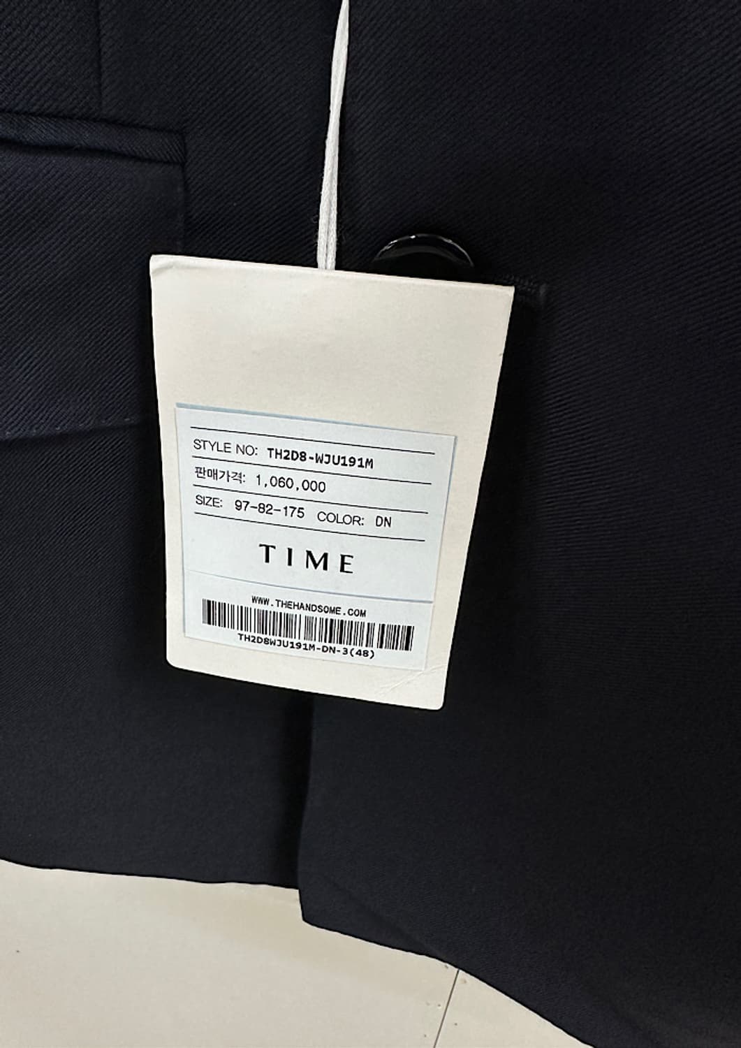 새상품 타임옴므 더블 자켓 M  상품이미지3