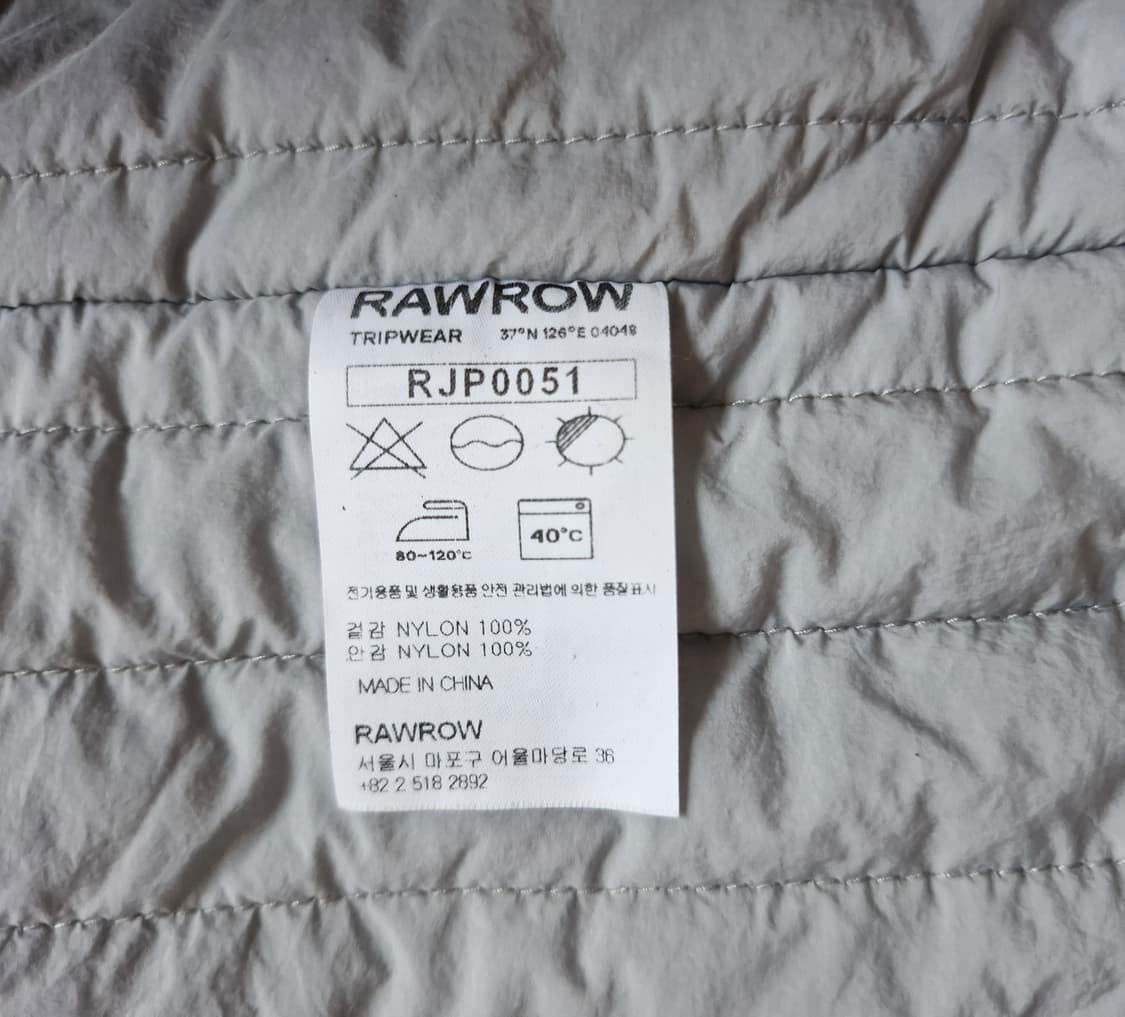 로우로우 후디드 마고 점퍼 005 L 상품이미지9