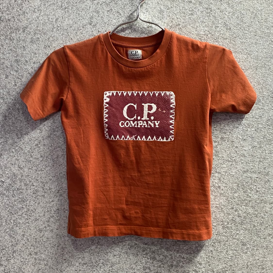 cp 컴퍼니 라벨로고 크루넥 반팔티 B3795 상품이미지2