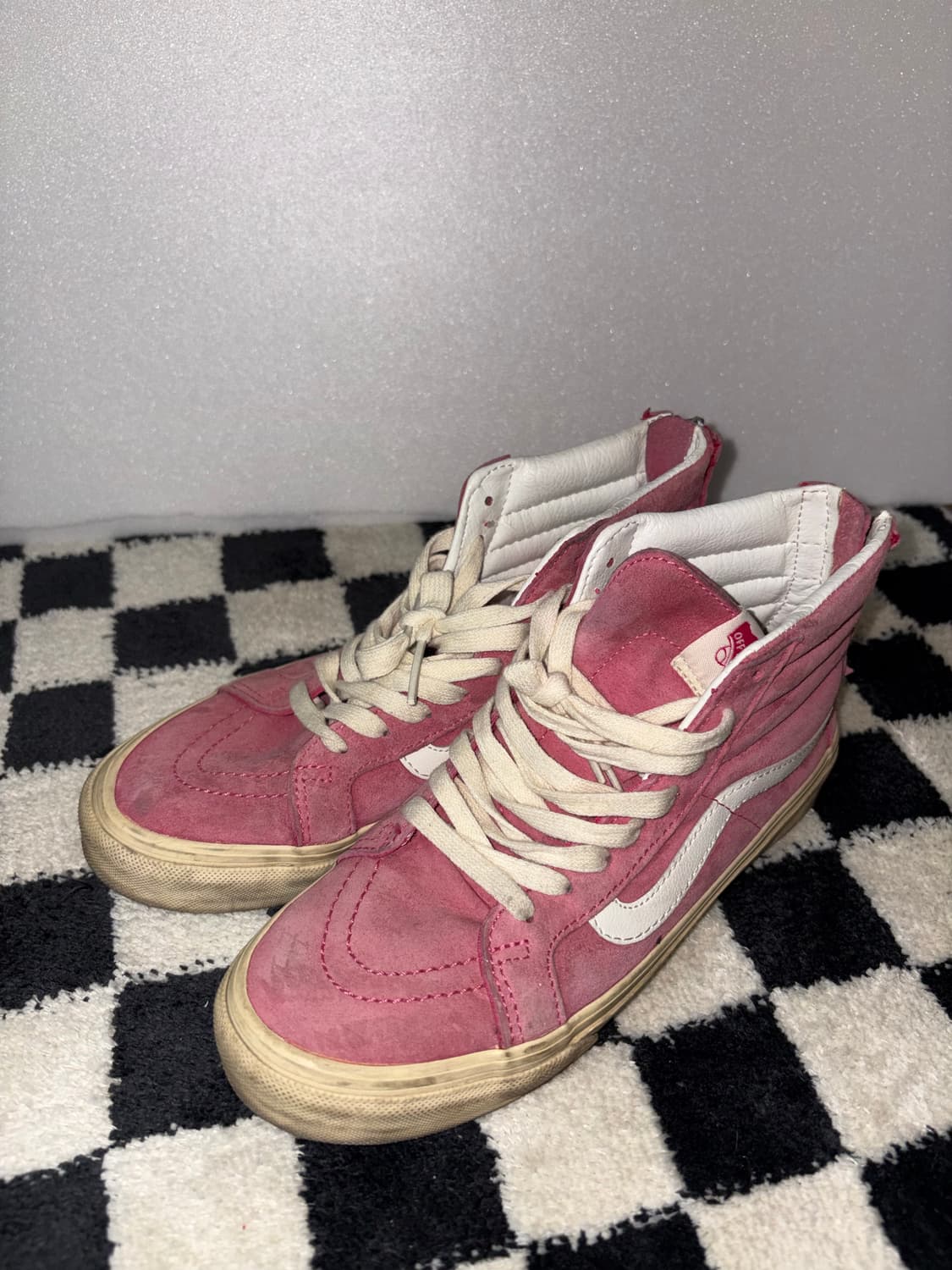 초 희귀) 반스 하이 핑크 지퍼 230 상품이미지1