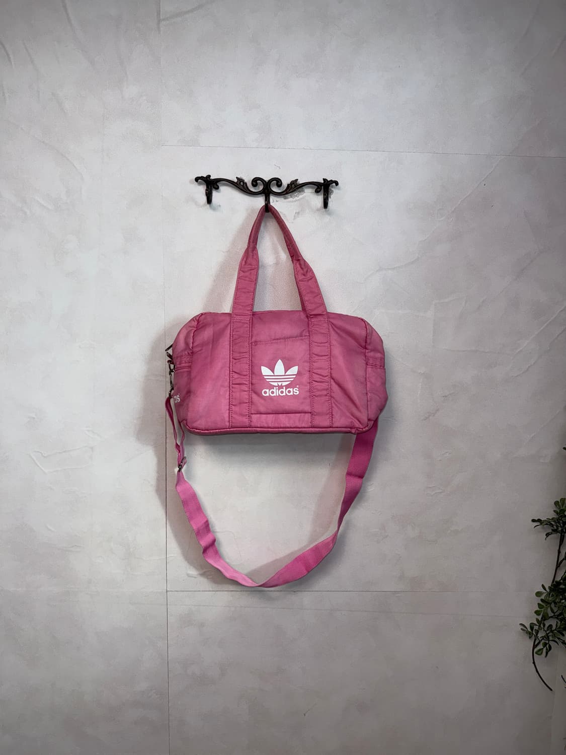 Adidas baby pink firebird two way 보스턴백 상품이미지1