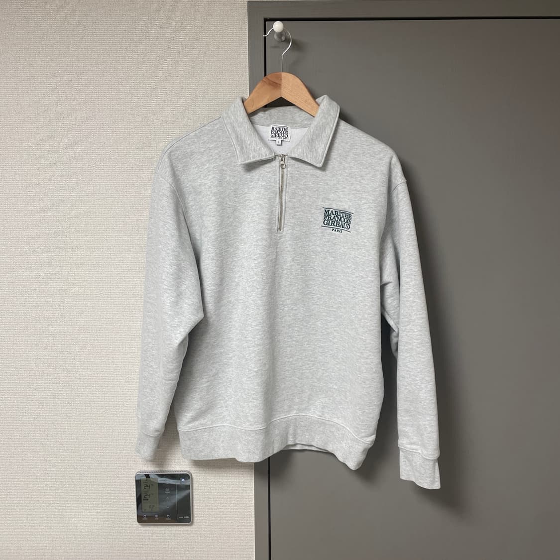 마리떼 CLASSIC LOGO ZIP UP SWEATSHIRT 상품이미지1