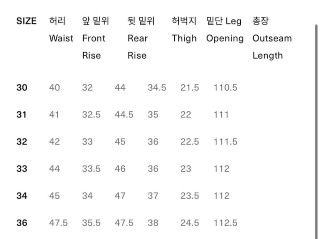 재팬블루 j514 블랙진 32 상품이미지2