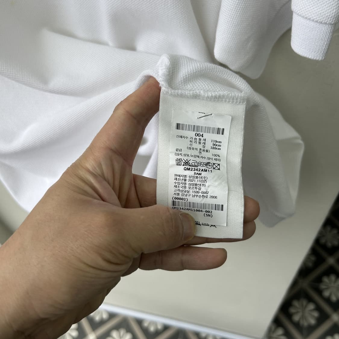 16762 - 아미 스몰 하트 반팔 카라티 상품이미지4