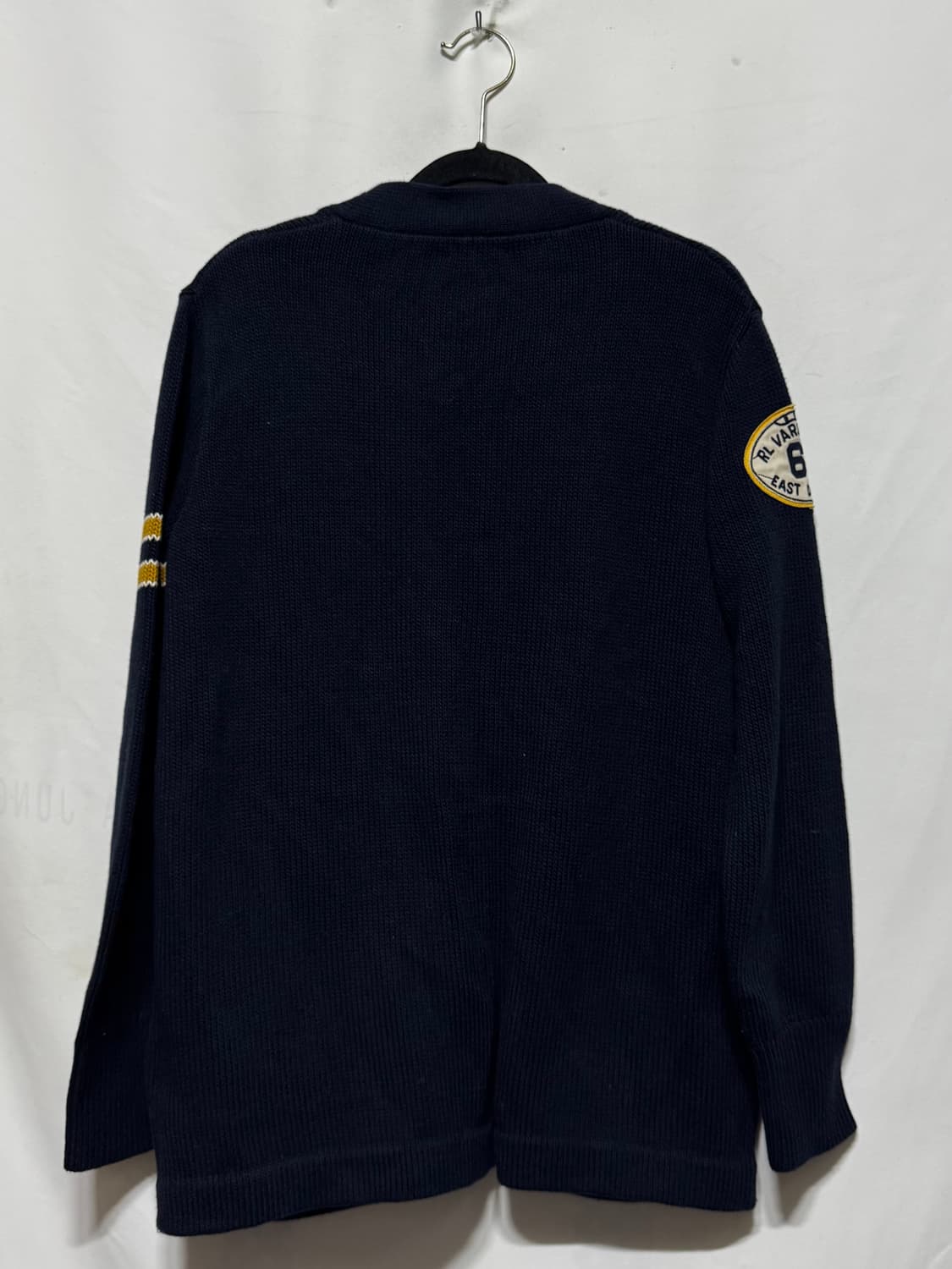 M 폴로 랄프로렌 컬리지 바시티 니트 가디건 상품이미지2