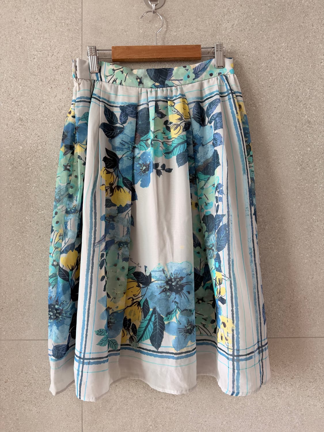 캐서린로스 플라워 프린트 블라우스 치마 셋업 상품이미지5