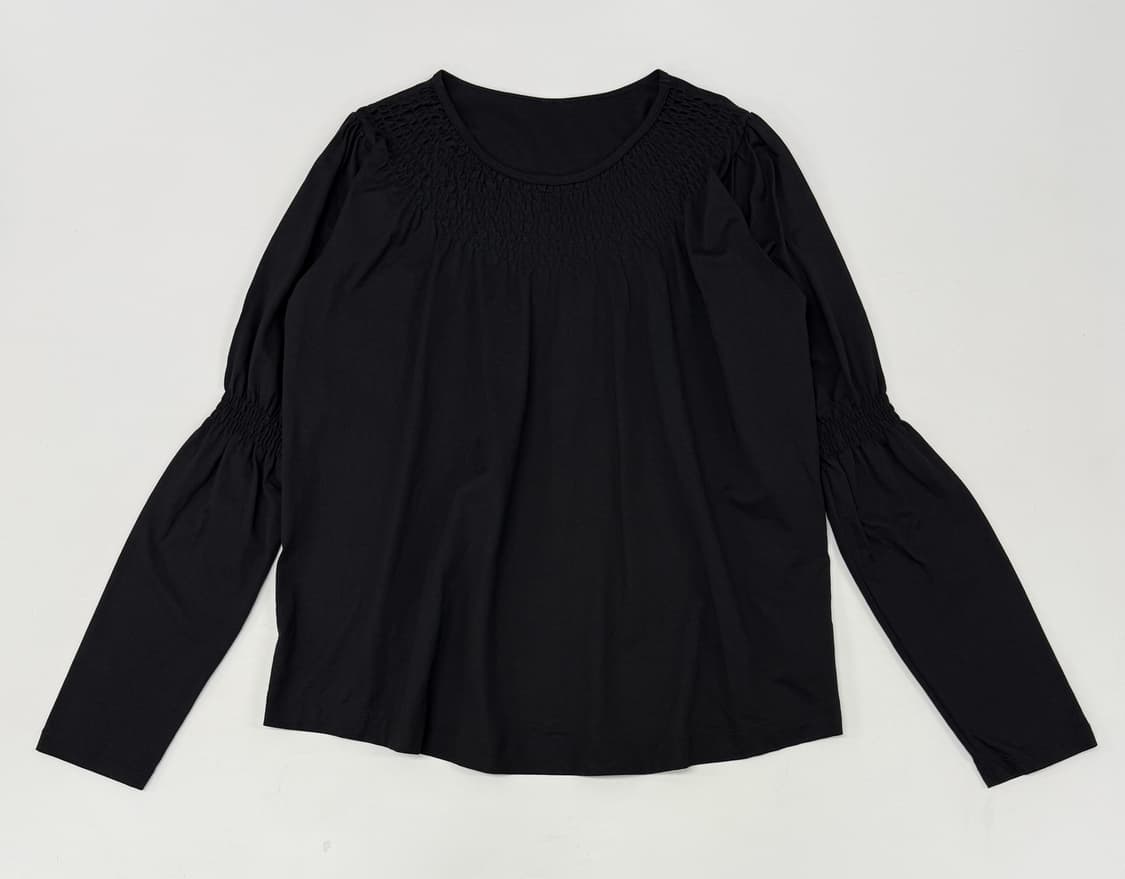 Ray Beams shirred smock long sleeve 상품이미지2