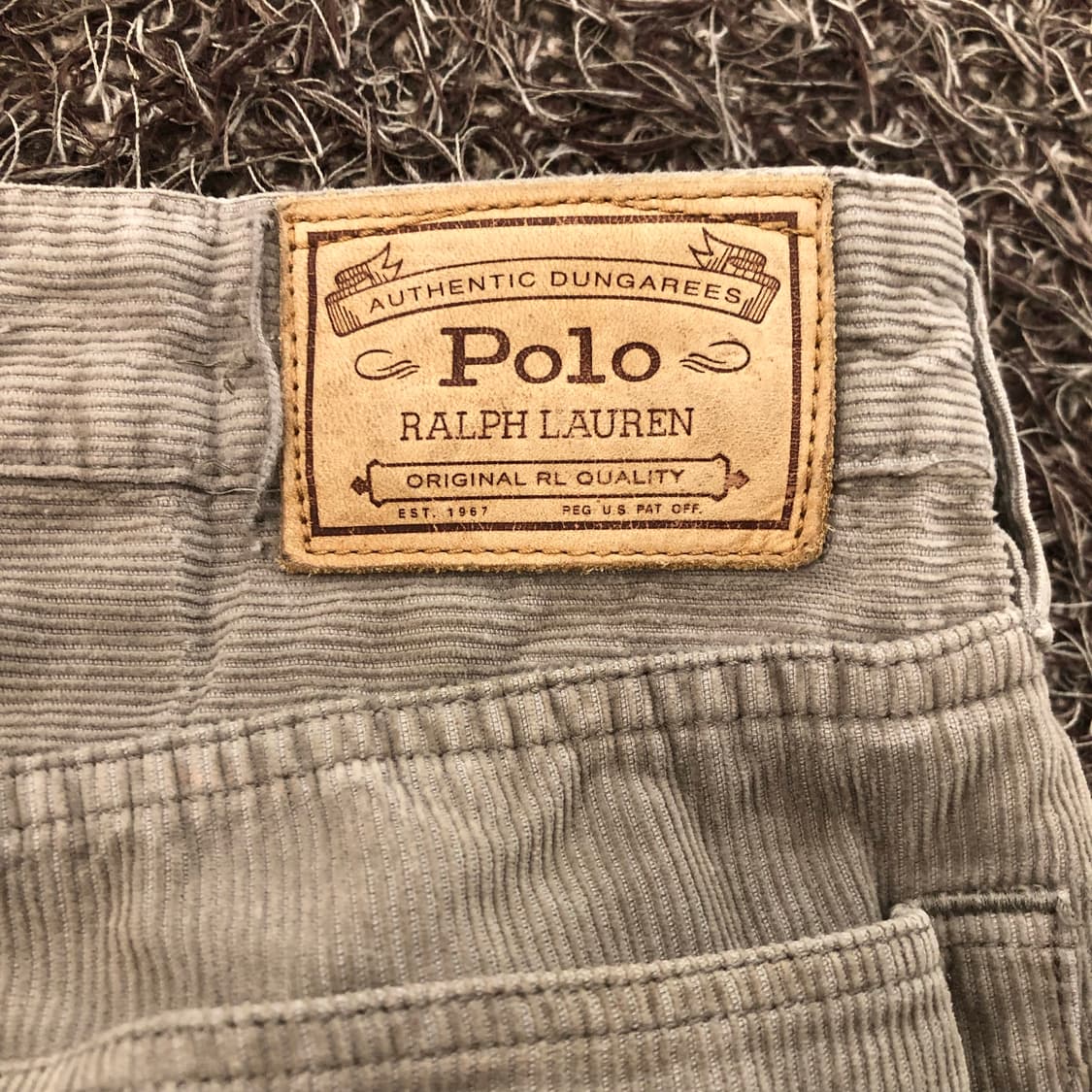 폴로 랄프로렌 슬림 스트레이트 코듀로이 팬츠 상품이미지6