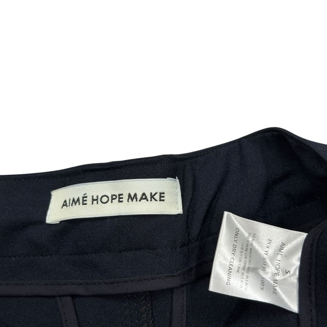 애임홉메이크 네이비 카고팬츠 바지 S 상품이미지3