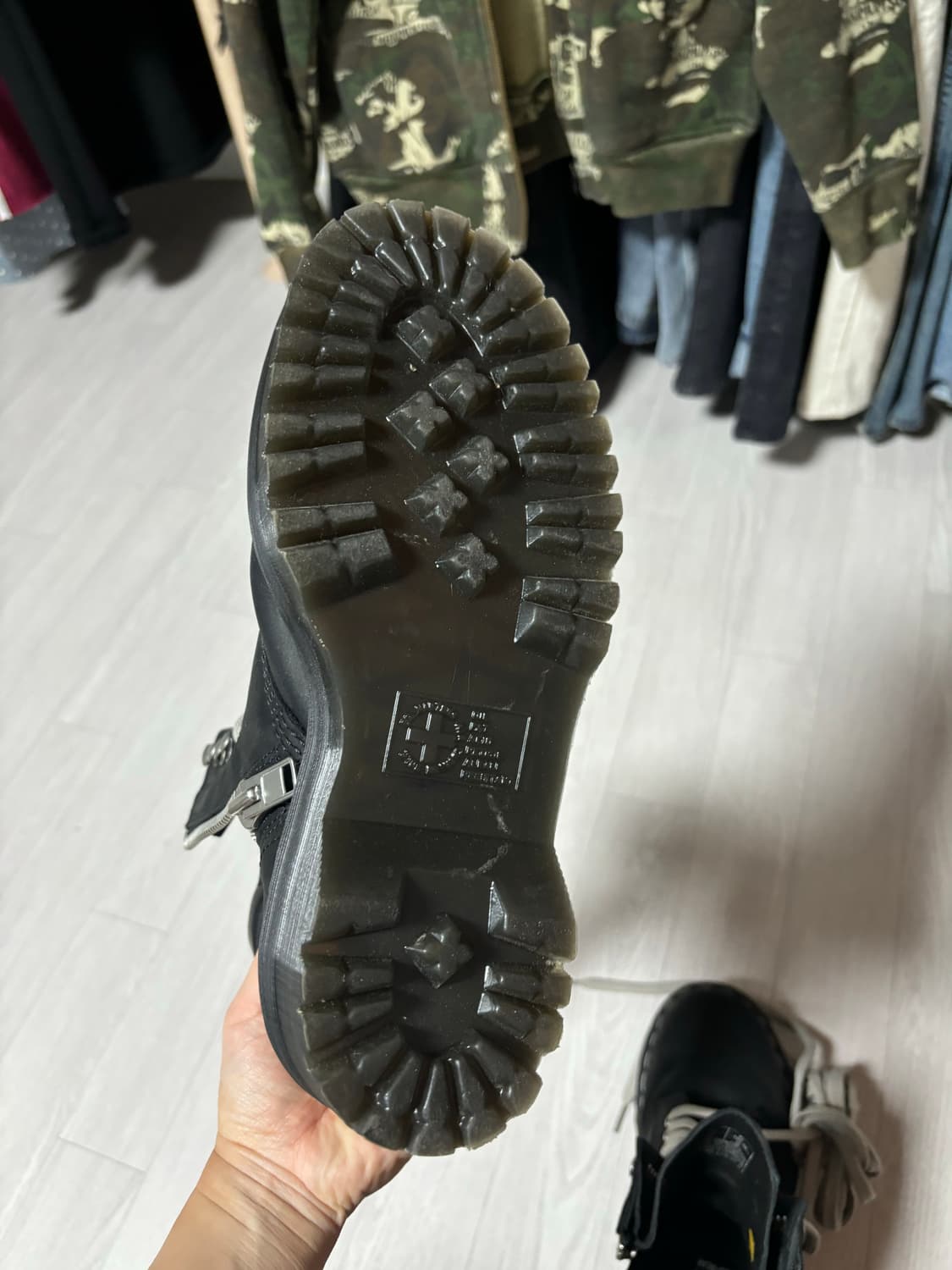 닥터마틴x릭오웬스 스틸토 230 uk4 상품이미지3