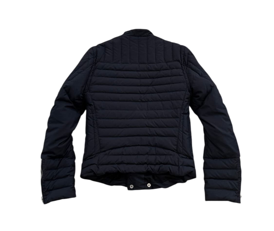 발망 퀼티드 멀티지퍼 바이커 다운 자켓 상품이미지2